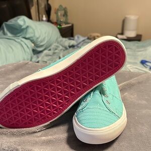 Corkys Teal and Pink Sneakers